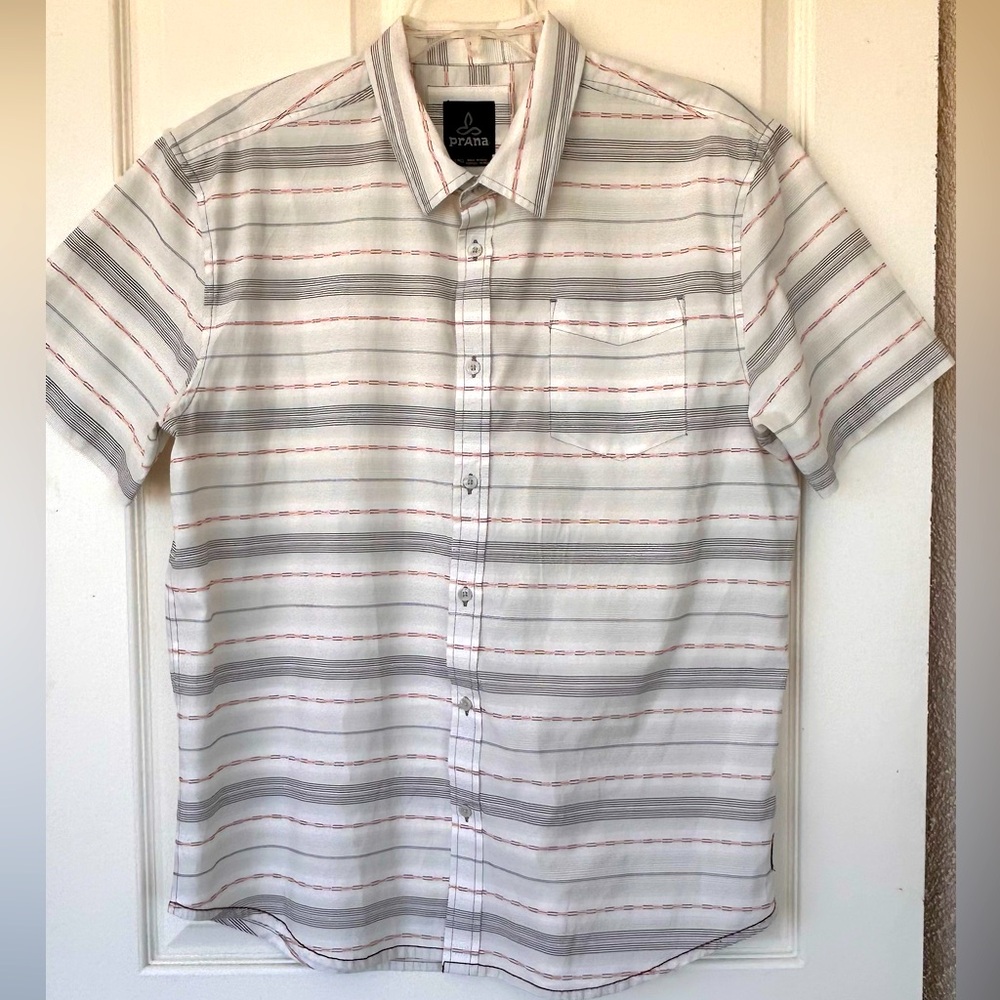 PrAna Brand Men’s Button Up Shirt‎ Southwest Style XL